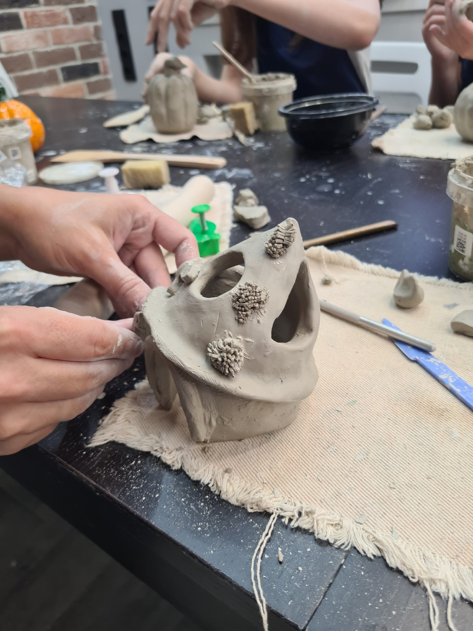 Процесс работы в студии